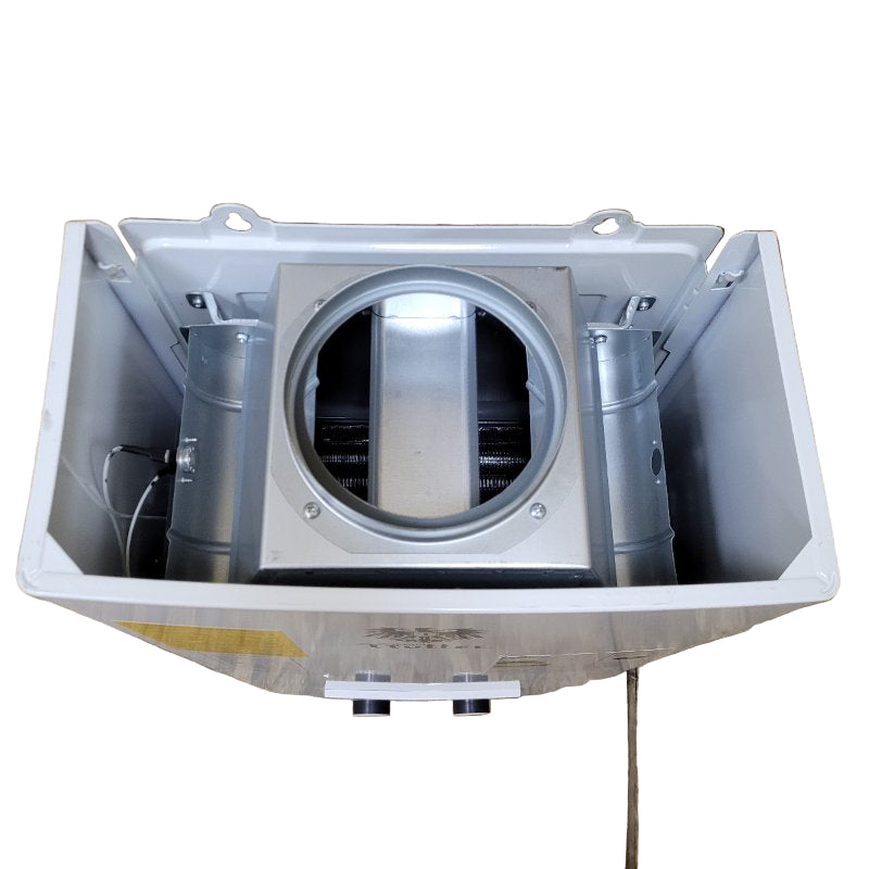 Calefon A Gas Tiro Abierto Albin Trotter Calefon Atmd 13 gn Blanco 13 L