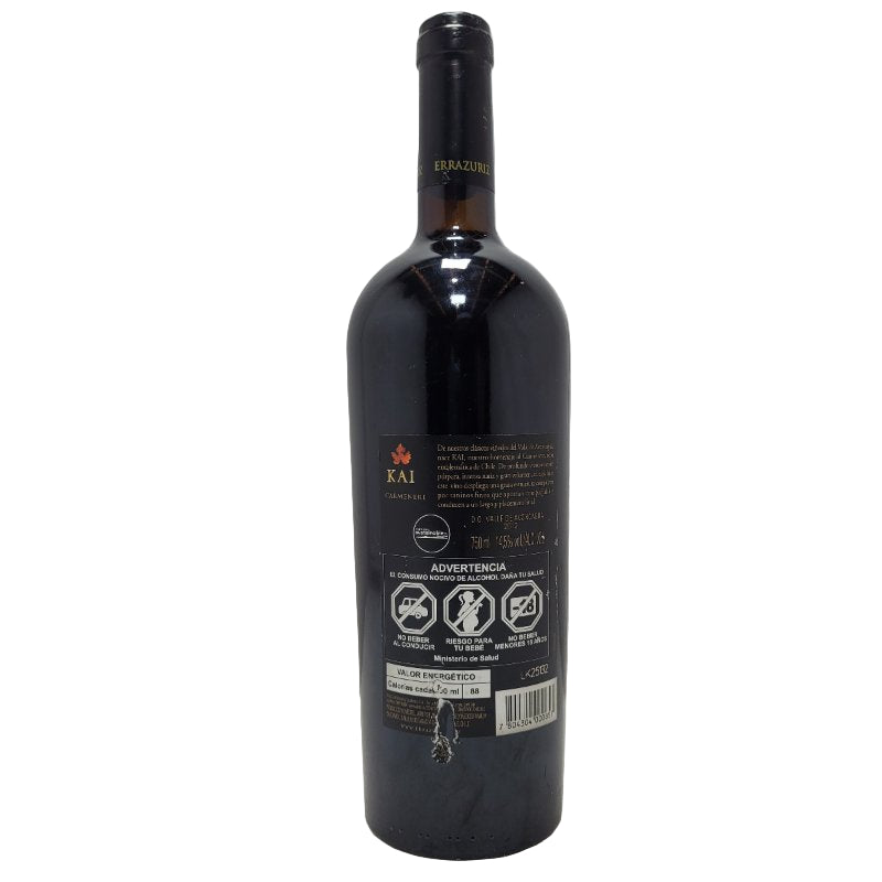 Vino Tinto  Errazuriz Kai Carmenere 750 Ml 2013