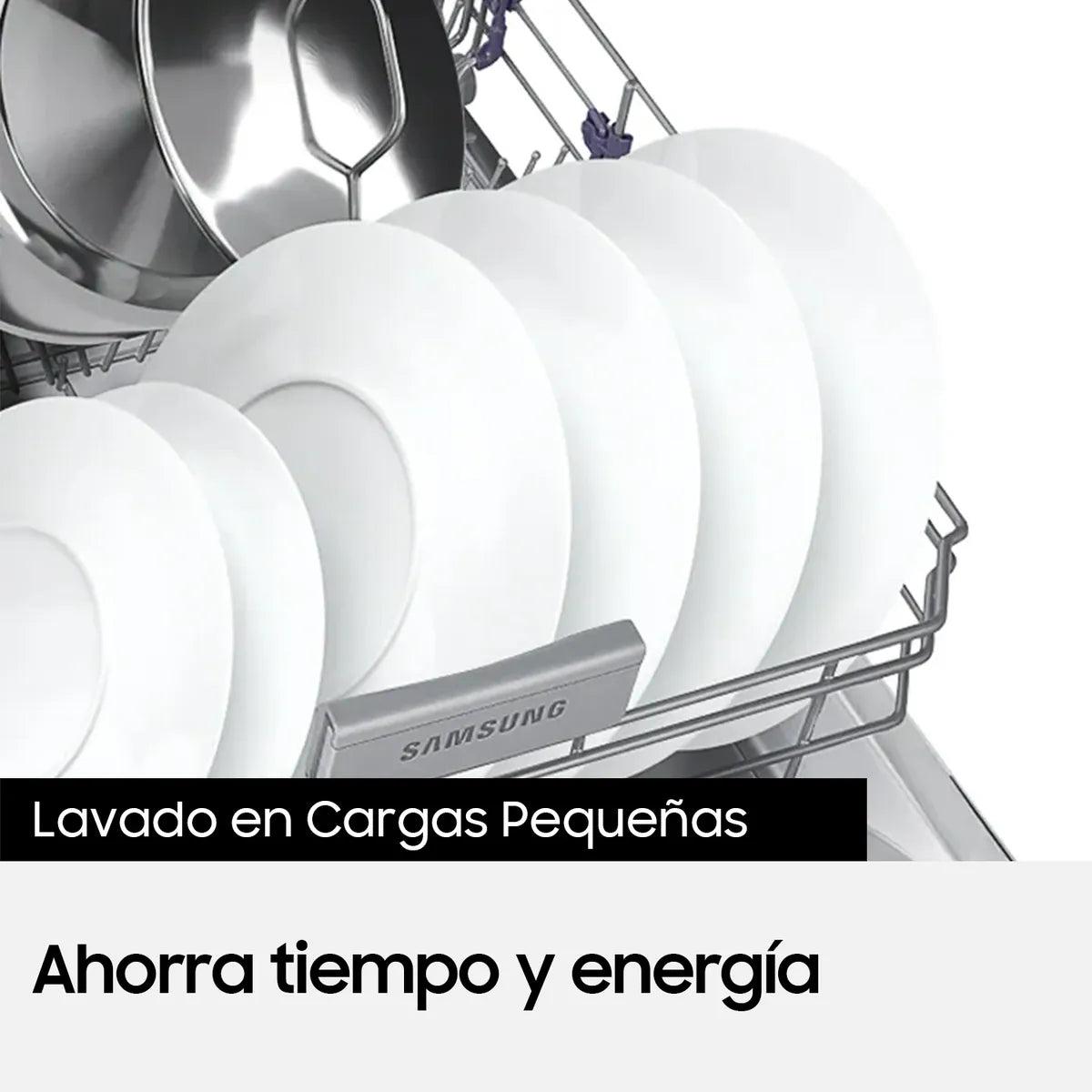Lavavajillas Samsung DW60M6040FW 13 Cubiertos Blanco