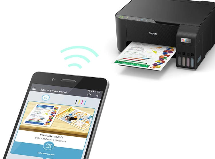 Impresora Multifuncional Epson EcoTank L3250 - Negro