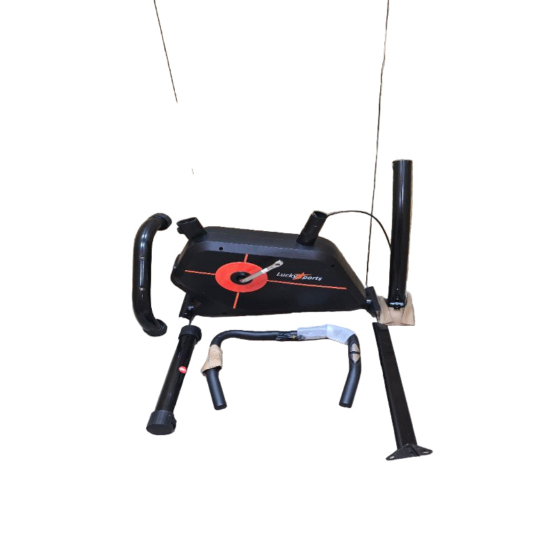 Bicicleta Spinning Magnetica 4kg Lucky Sports Mub5150 Negro