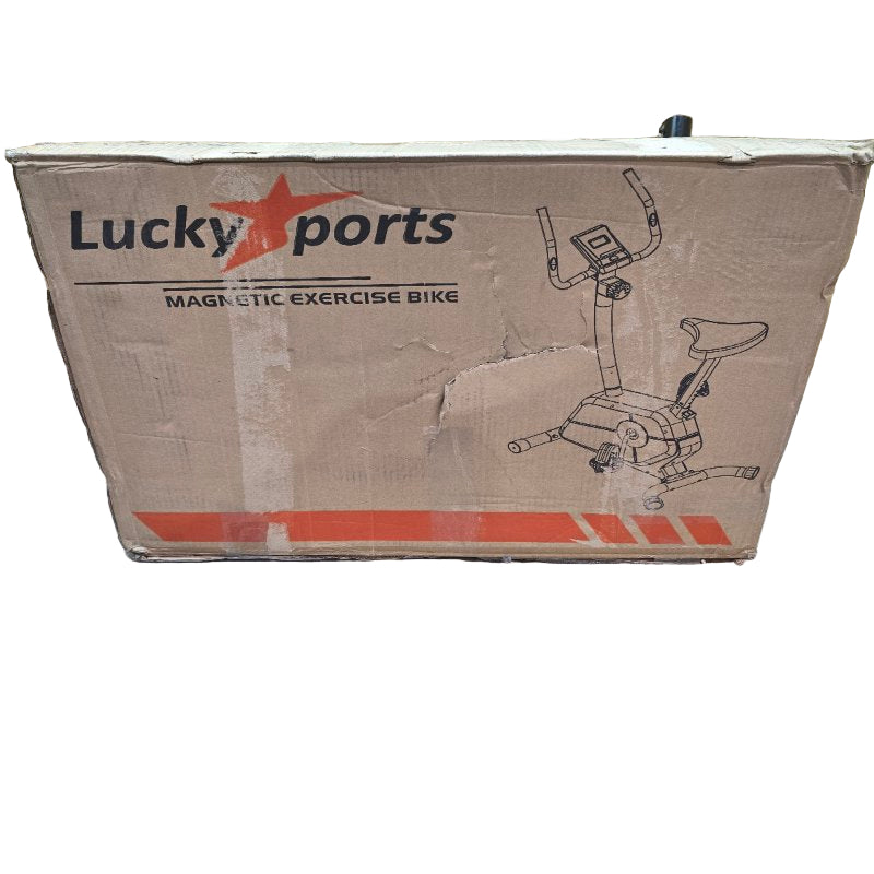 Bicicleta Spinning Magnetica 4kg Lucky Sports Mub5150 Negro
