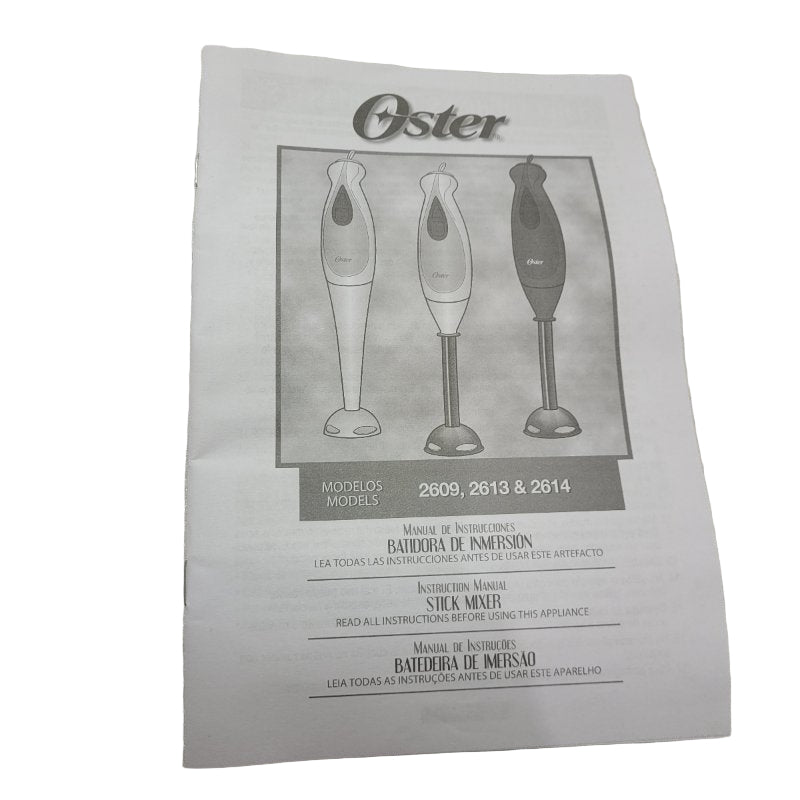 Batidora Vertical Con Vaso Oster 2609 250  Watt