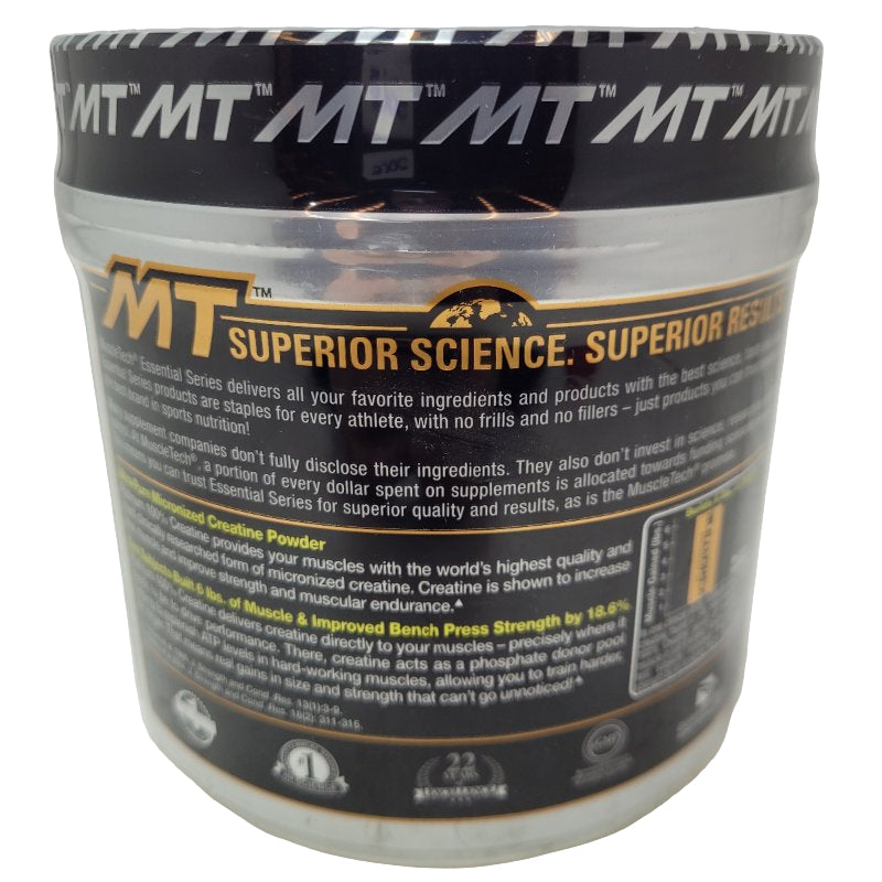 Creatina 100% Muscletech Sabor Muscletech, Sin Sabor 400 G