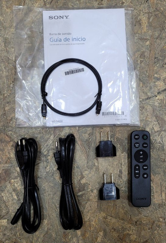Barra De Sonido Sony Ht-S400 Negro