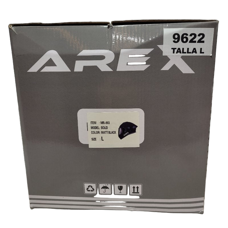 Casco Abatible Arex Helmets Mr-903 Negro Mate
