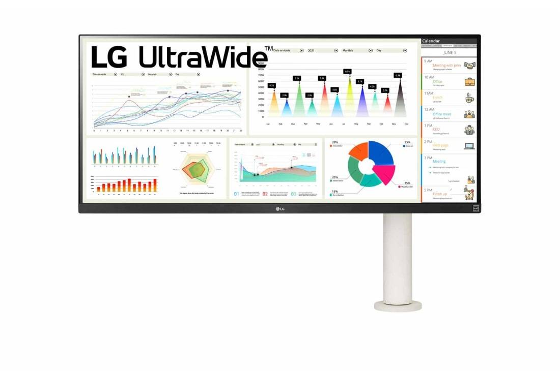 Ultrawide Monitor Ips Hdr Usb Type-C Lg 34wq680 Negro 87cm / 34