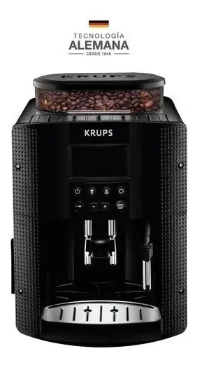 Cafetera Automática Krups Essential Espresso EA8100, Negro