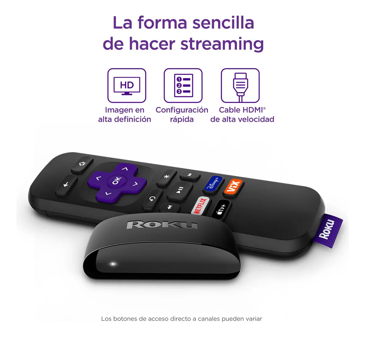 Reproductor de Streaming Roku Express HD 8950