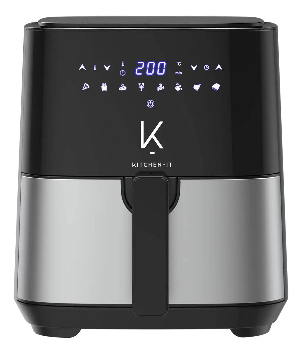 Freidora de Aire Kitchen-IT Plus Edition 5 Litros, Negro