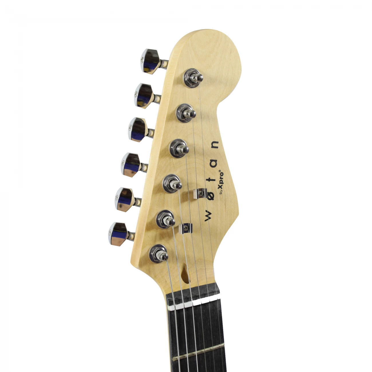 Guitarra Eléctrica Audiotek MKZ-ATGUITARNEG con Amplificador Incluido (18.6W, 220V/60Hz)