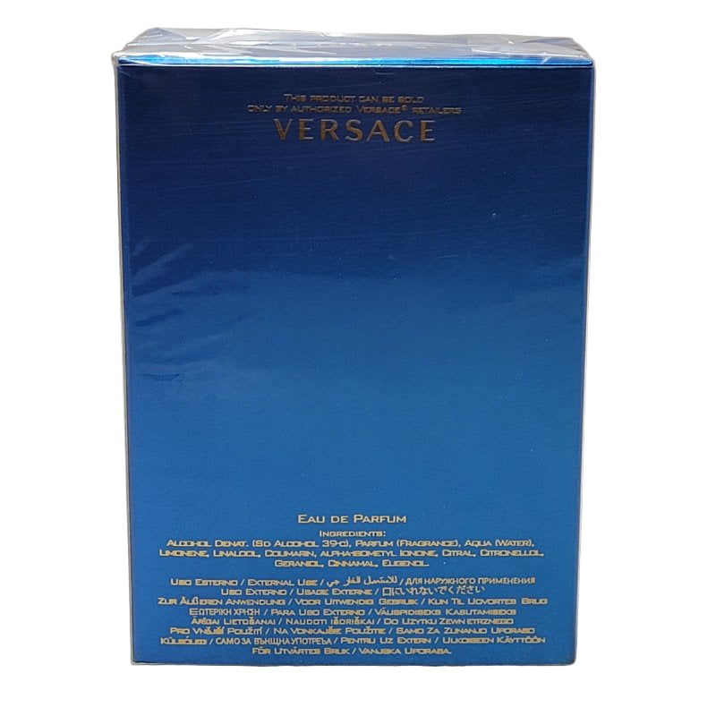 Perfume Eau Versace Eros Azul 100 Ml
