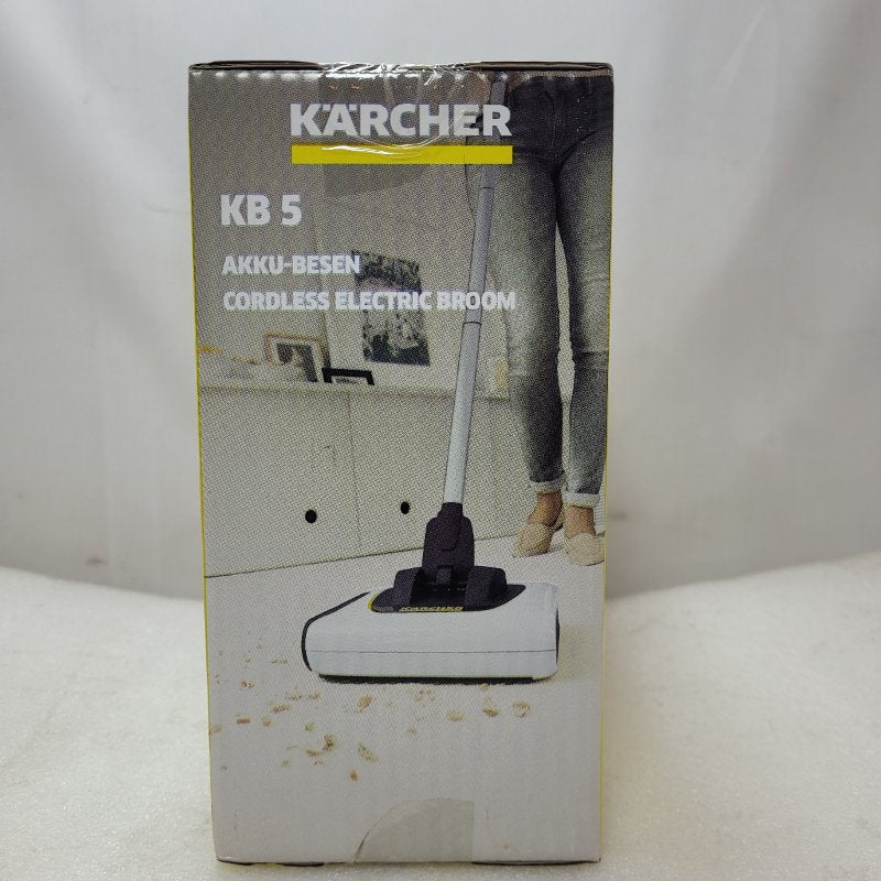 Escoba Electrica Inalambrica Karcher Kb5 Blanco