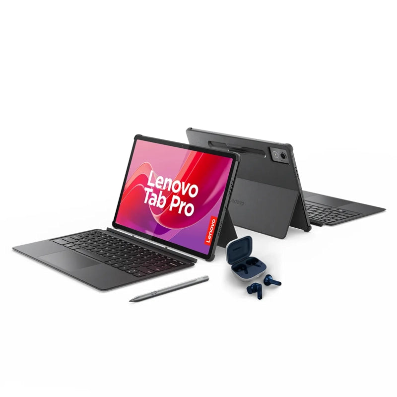 Kit Lenovo Tablet TB373FU 8GB RAM + 256GB, Pen Plus, Teclado y Moto Buds