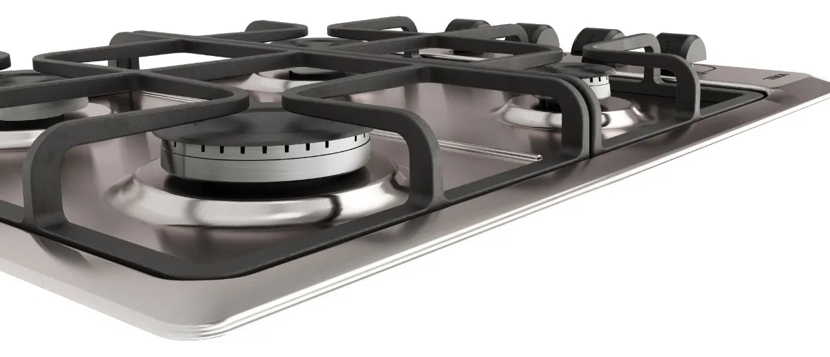 Encimera Teka Hlx 540  Kbboc Ix  A Gas 4 Quemadores Gris