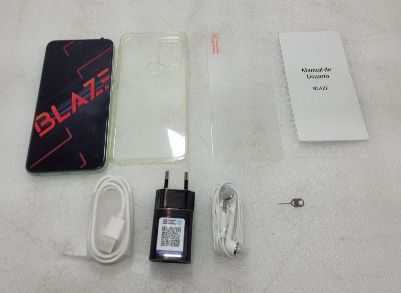 Celular Blaze Lava Lzx407  4g 64gb / 4gb Ram Verde