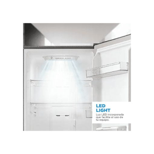 Refrigerador Midea MDRB380FGE50 262 Litros, Plateado
