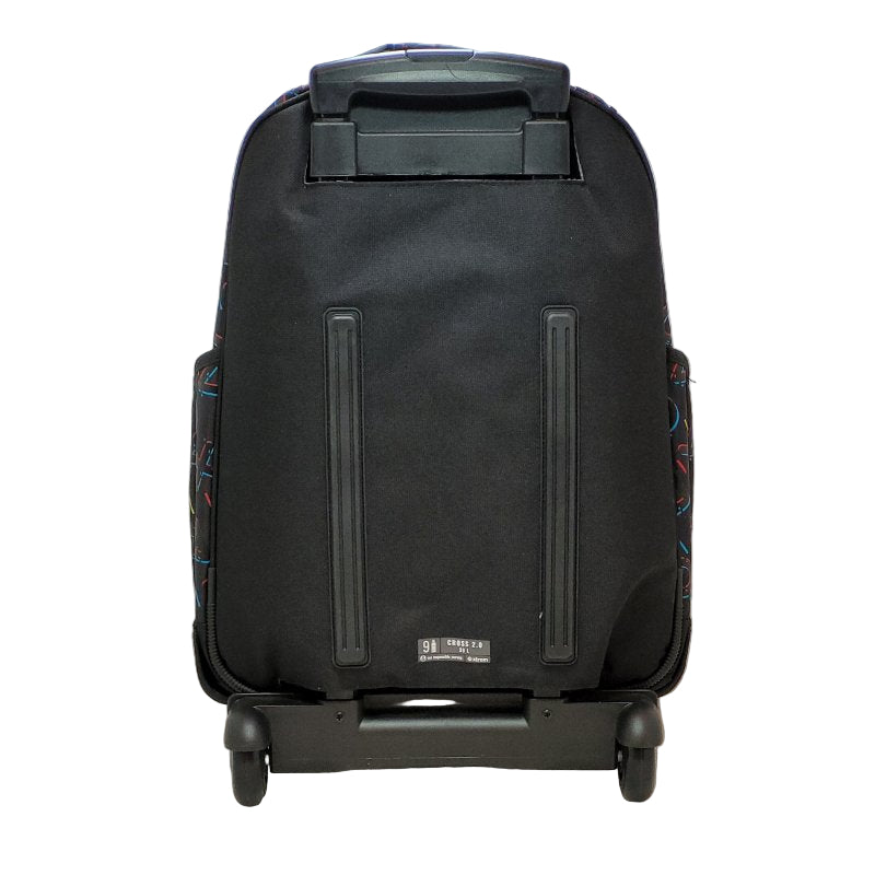 Mochila Con Ruedas Xtrem Cross 2.0 Trolley Gamer Negro