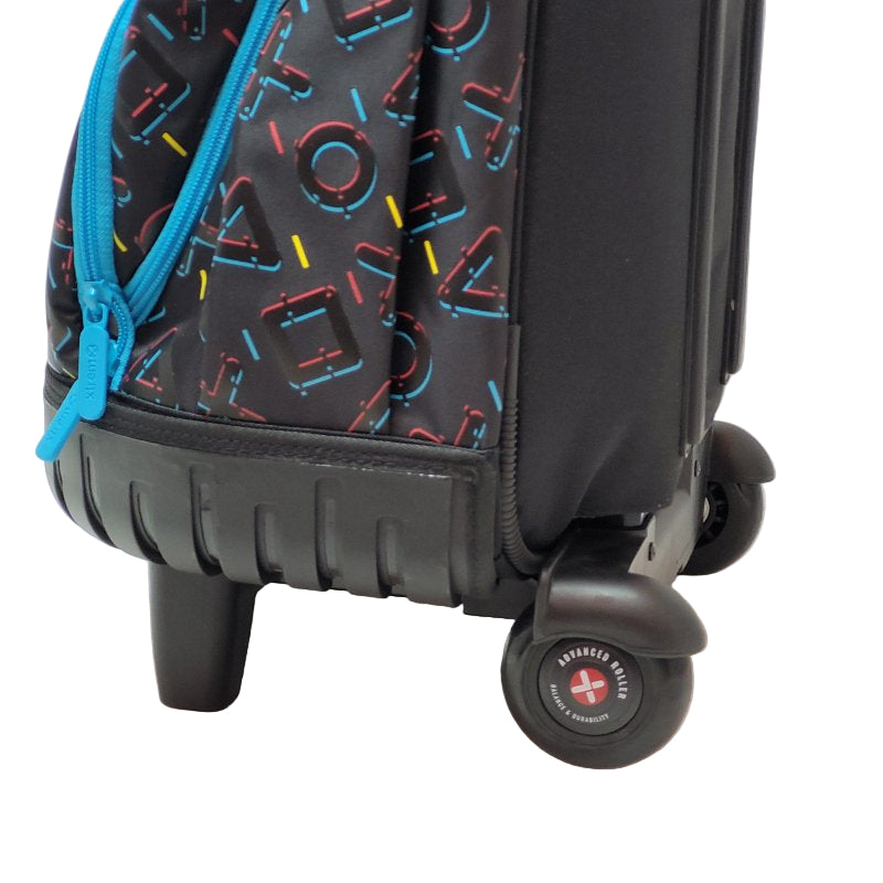Mochila Con Ruedas Xtrem Cross 2.0 Trolley Gamer Negro