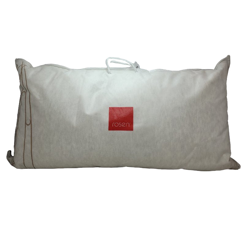 Almohada  Microfibra Y Nucleo Viscoelastico Rosen Skin+King Blanco 50x90 Cm