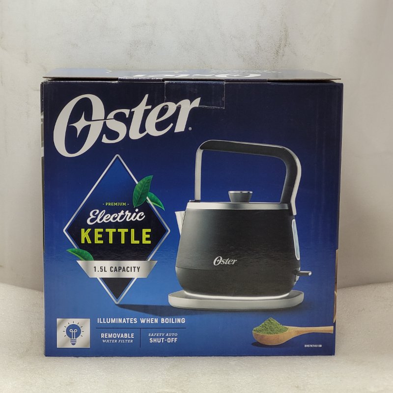 Hervidor Eléctrico Premium Oster Bvstkt4510b Gris 1.5L