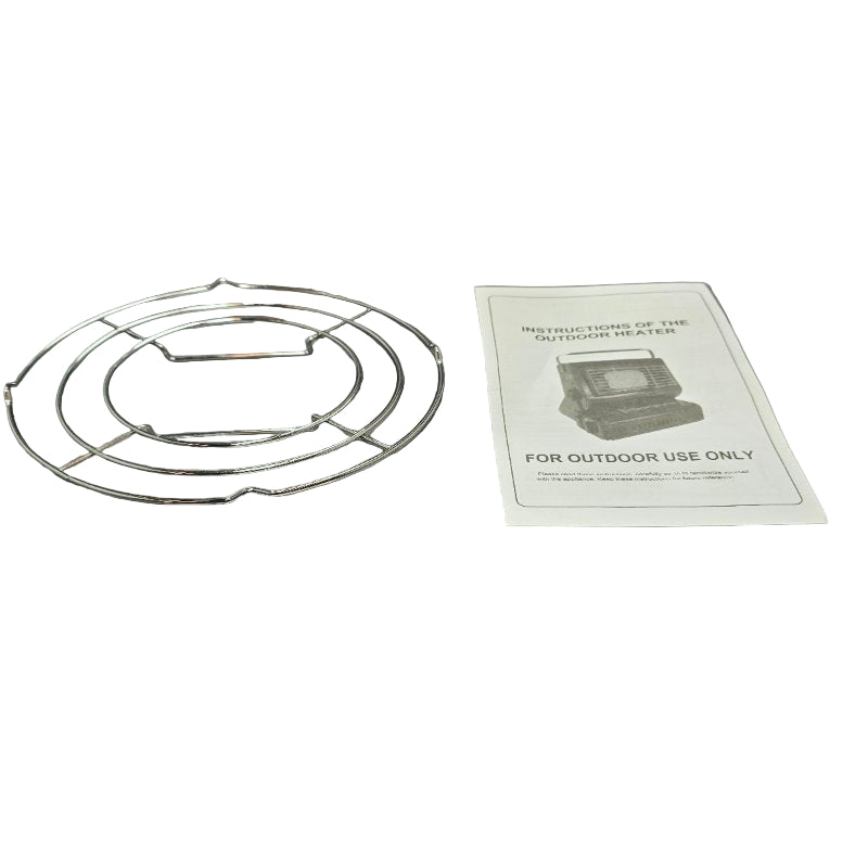 Calefactor Estufa A Gas Portatil Yanchuan Yc-808b Negro 1.3 Kw