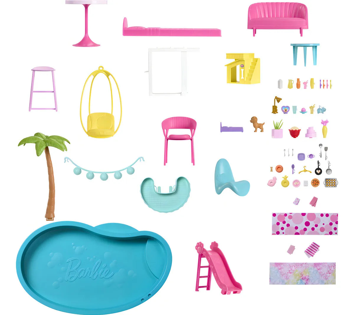 Casa de Muñecas Barbie Dreamhouse HMX10-4B40-G2, Rosado