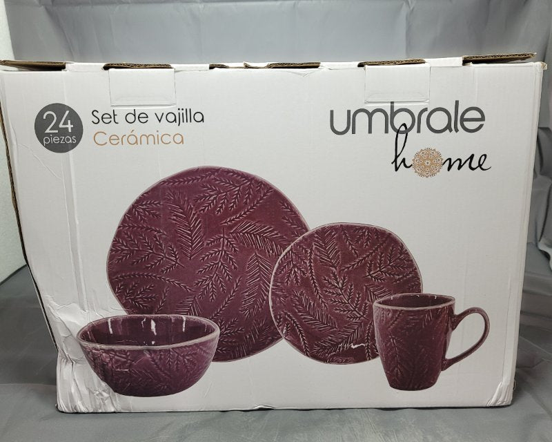 Set De Vajilla Umbrale Home Ceramica Estampado/ Sofia Burdeo 24