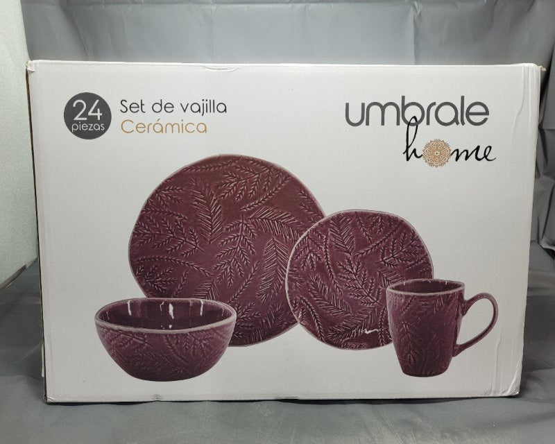 Set De Vajilla Umbrale Home Ceramica Estampado/ Sofia Burdeo 24