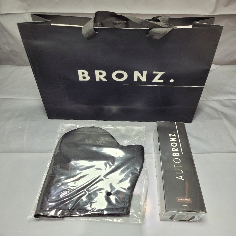Mousse Autobronceante + Guante Aplicador Bronz Dark 200ml