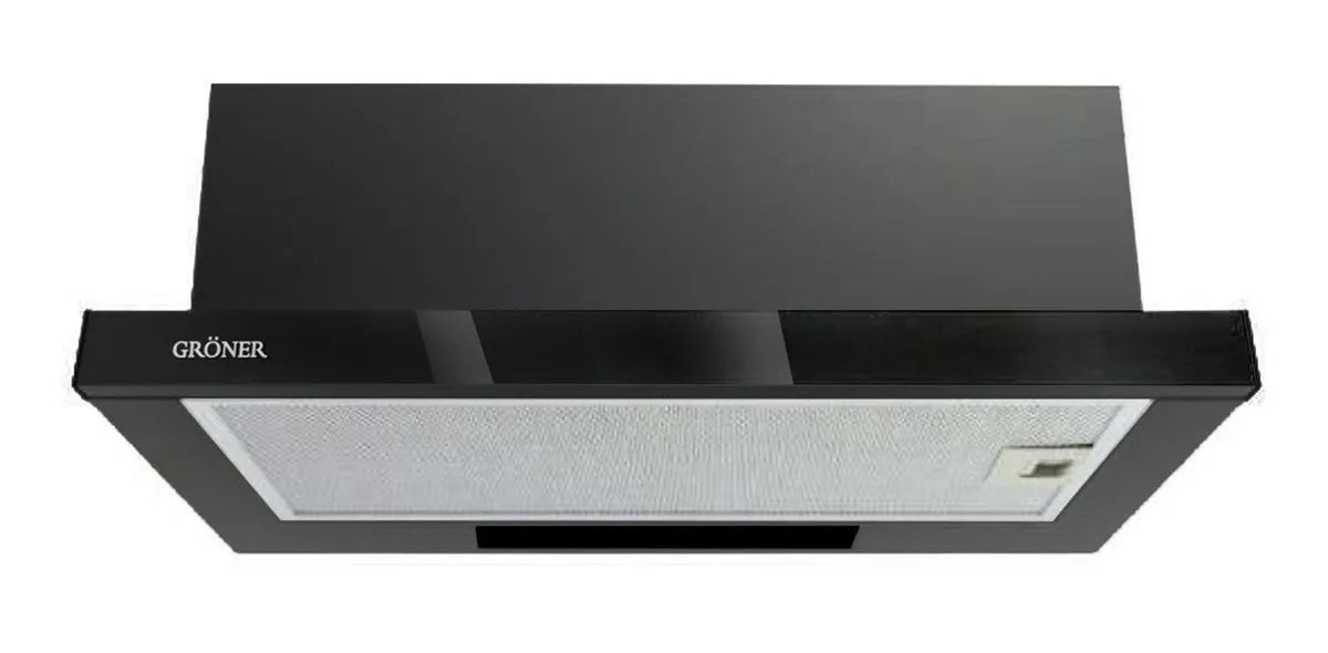 Campana De Cocina Groner Hc1bg Telescópica Negro 60cm