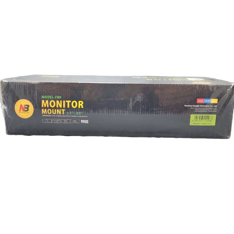 Soporte De Mesa Para Tv/Monitor Nb Ergonomic F80/ 17-27 Negro