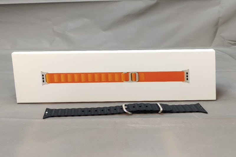 Correa De Reloj Apple Watch Ocean Band Titanio Negro 49mm