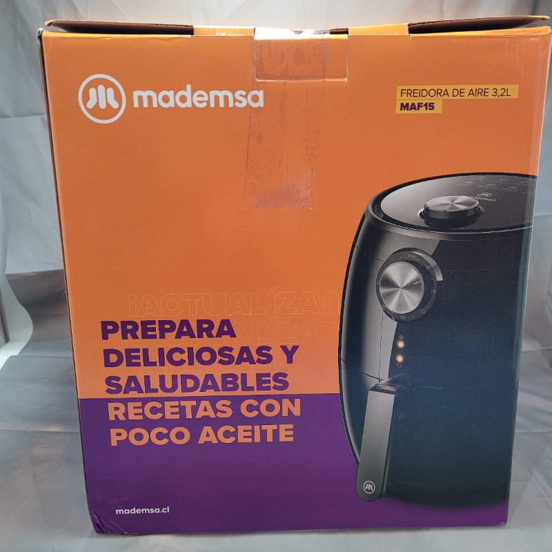 Freidora De Aire Mademsa Maf15 Negro 3.2L