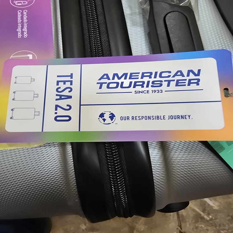Maleta De Viaje M American Tourister Tesa 2.0 Silver