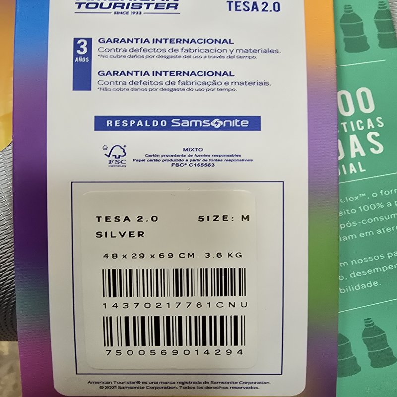 Maleta De Viaje M American Tourister Tesa 2.0 Silver