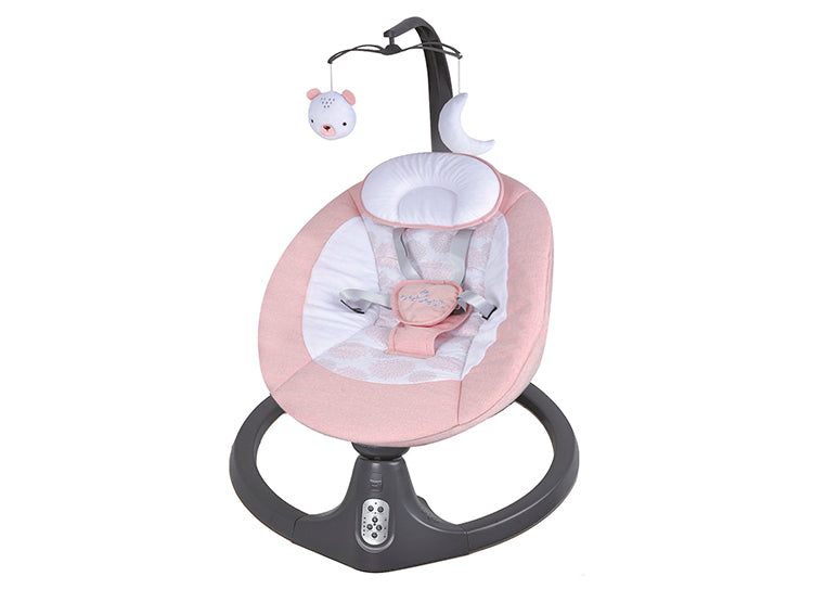 Silla Nido Mecedora Bebesit Baby Swing B03 Rosado Niña