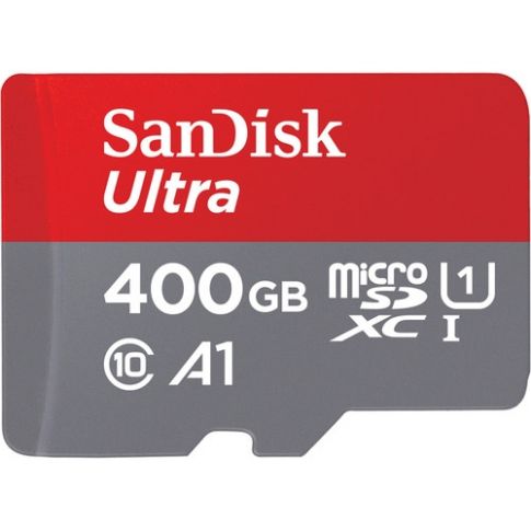 Tarjeta de memoria SanDisk 400GB Ultra UHS-I microSDXC con adaptador SD [Open box] [Ml2]
