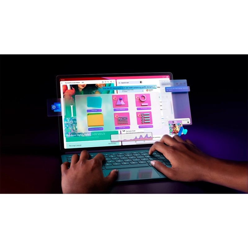 Tablet Lenovo Yoga Tab Plus TB520FU 12.7" + Teclado y Lápiz Azul Petróleo 16GB+256GB