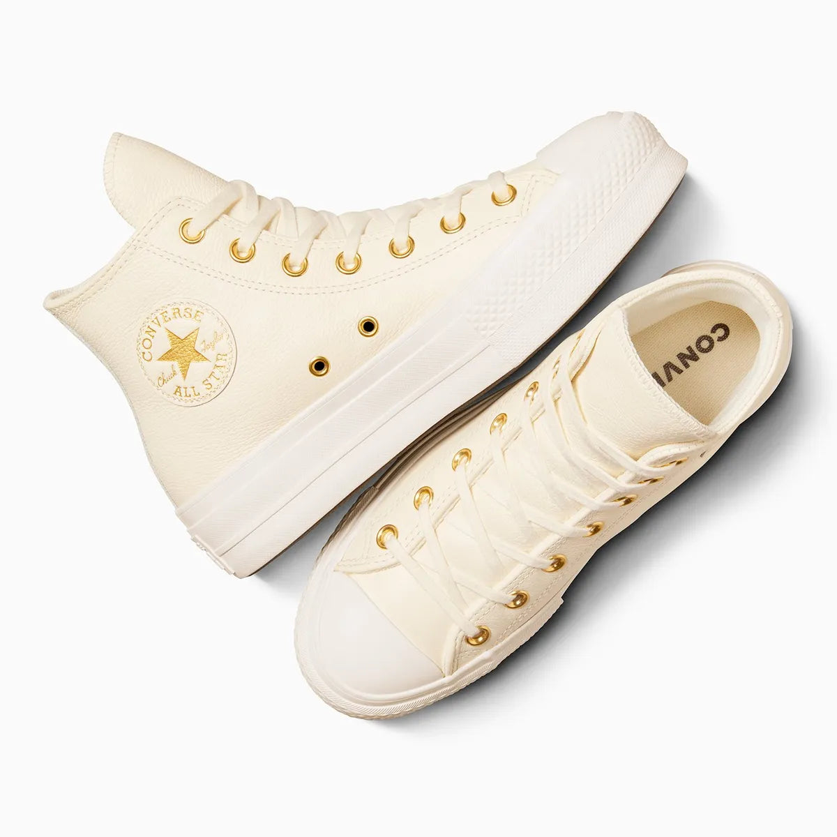 Zapatillas de Cuero Converse A12764C, Chuck Taylor Blanco