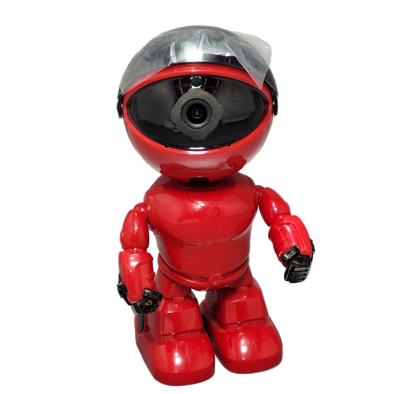 Mini Cámara Robot Wifi Genérico Espía Vigilancia Remota Rojo