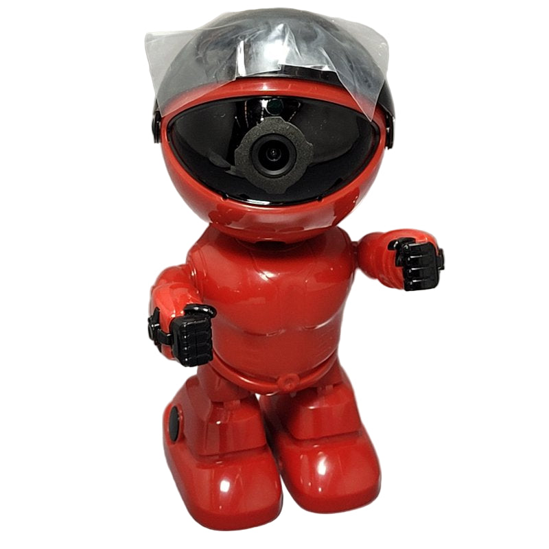 Mini Cámara Robot Wifi Genérico Espía Vigilancia Remota Rojo