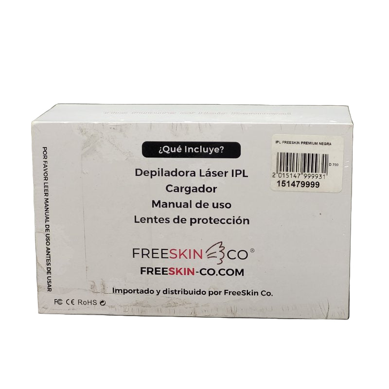 Depiladora Laser Free Skin-Co Ipl Premium Negro
