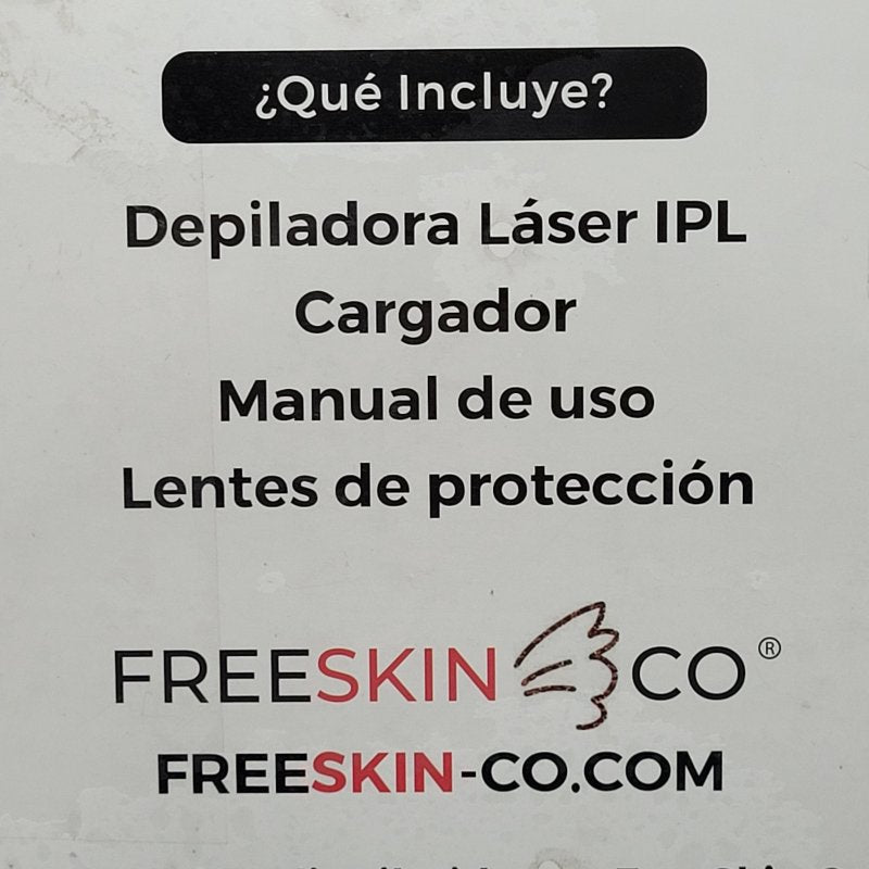Depiladora Laser Free Skin-Co Ipl Premium Negro