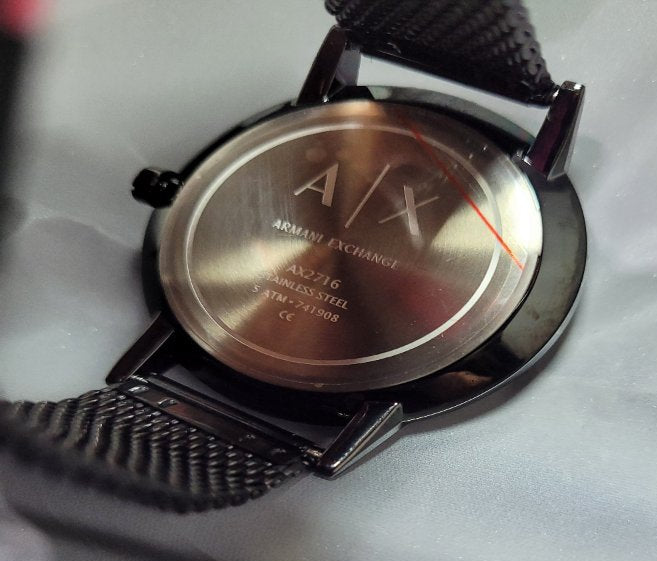 Reloj Armani Exchange Ax2716 Negro Masculino
