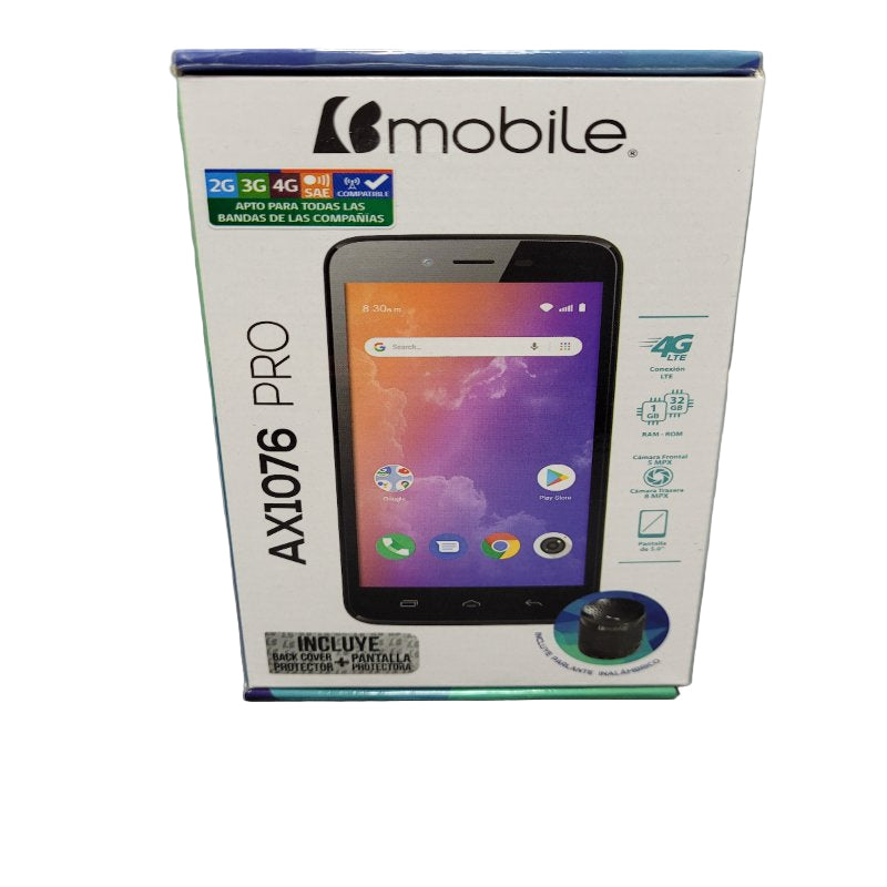 Teléfono +Parlante Bmobile Ax1076 Pro