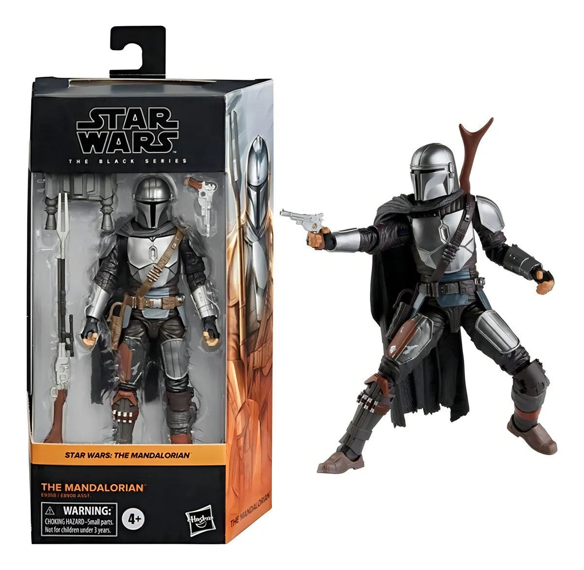 Juguete De Acción Coleccionable Star Wars The Block Step The Mandalorian E9358/E8908 15cm
