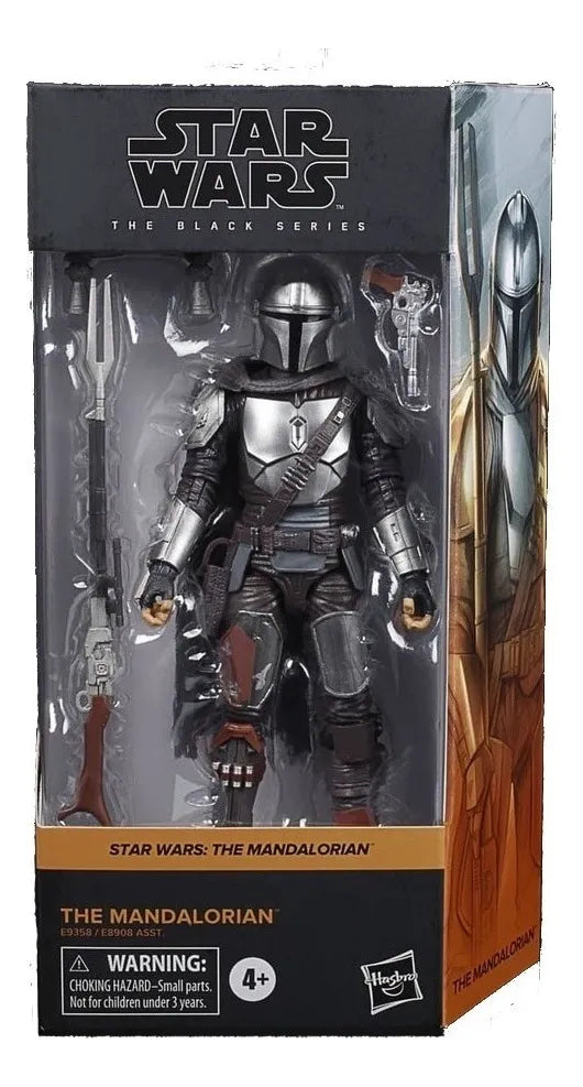 Juguete De Acción Coleccionable Star Wars The Block Step The Mandalorian E9358/E8908 15cm