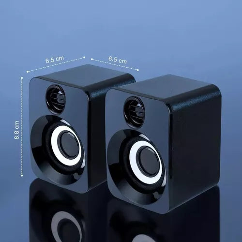 Bocinas Mini Subwoofer Genérico X1 Computer Speaker