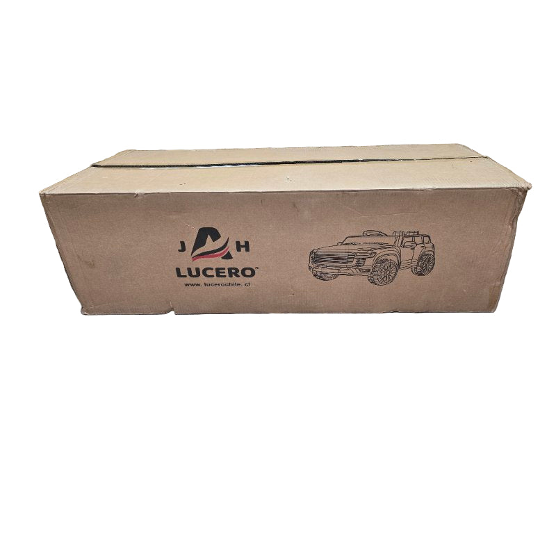 Jeep Aut0 Electrico Control Luz Y Sonido Jah Lucero Jeep 24277 Rojo